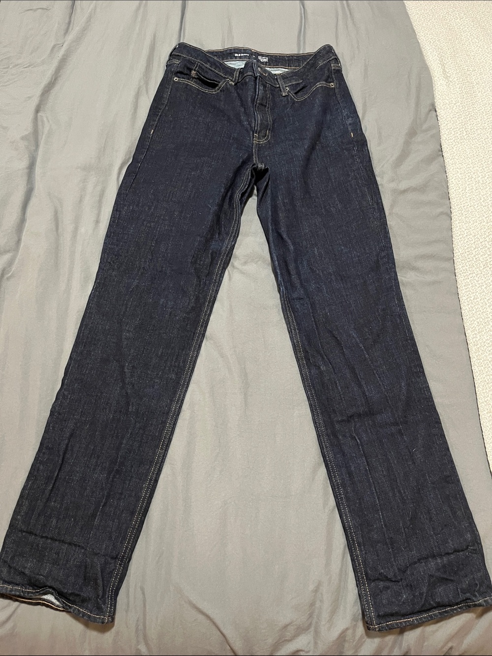 Old Navy Women’s Dark Indigo Straight Jeans